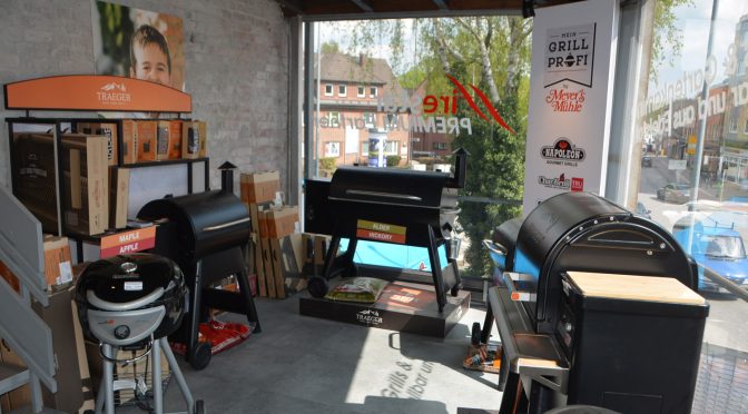 Auswahl Pelletgrills von Traeger